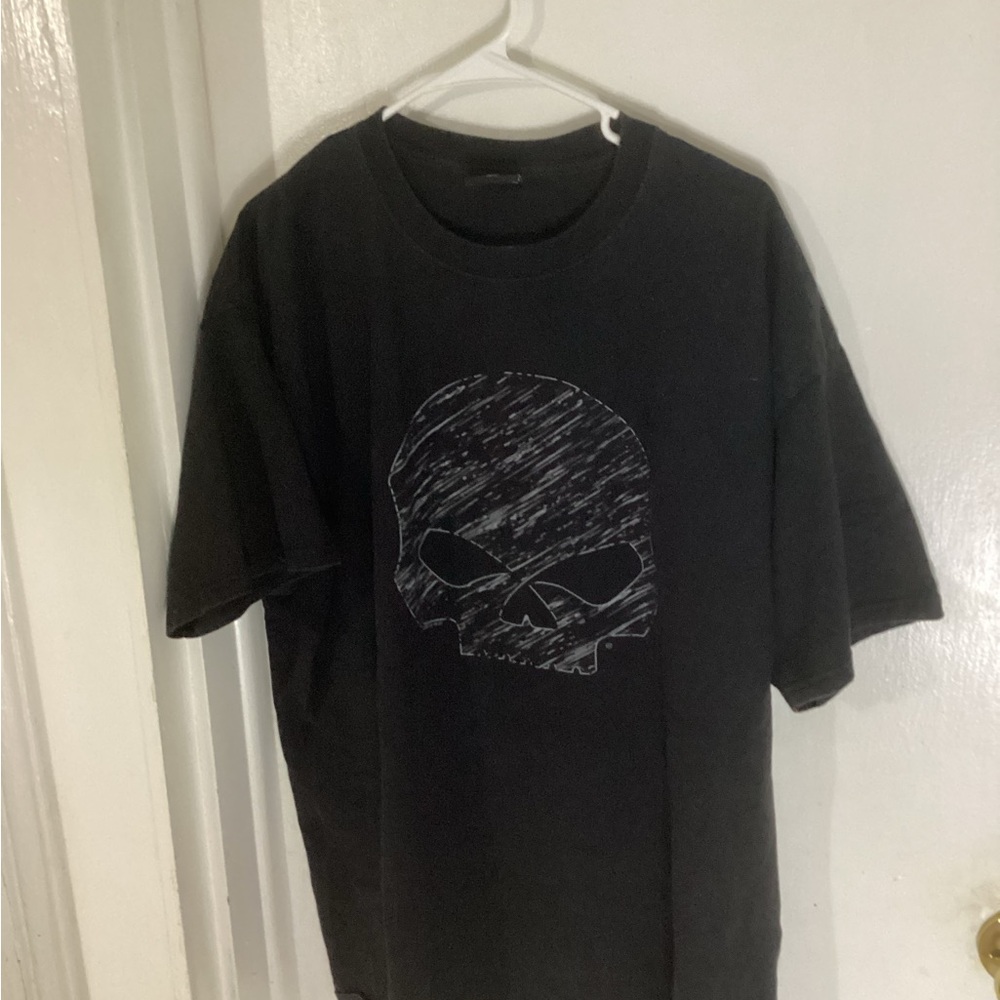 Harley-Davidson Black Bowling Green Kentucky Skull Graphic Tee